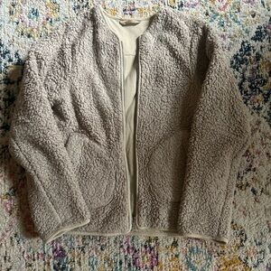 LULULEMON Oh So Sherpa Tan Teddy Jacket